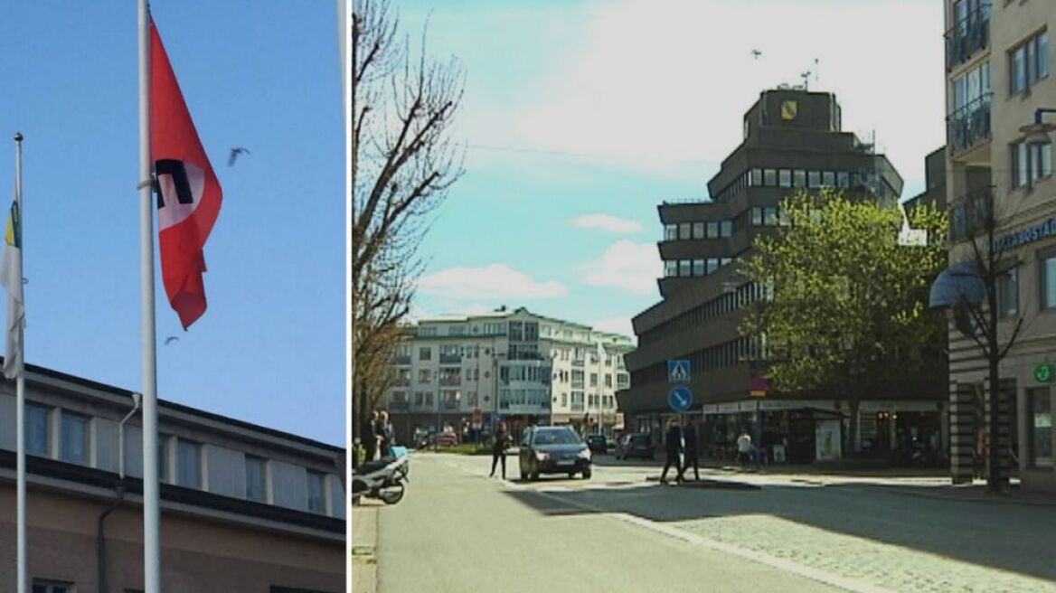Σουηδία: Ύψωσαν τη ναζιστική σημαία σε δημαρχείο για τα γενέθλια του Χίτλερ